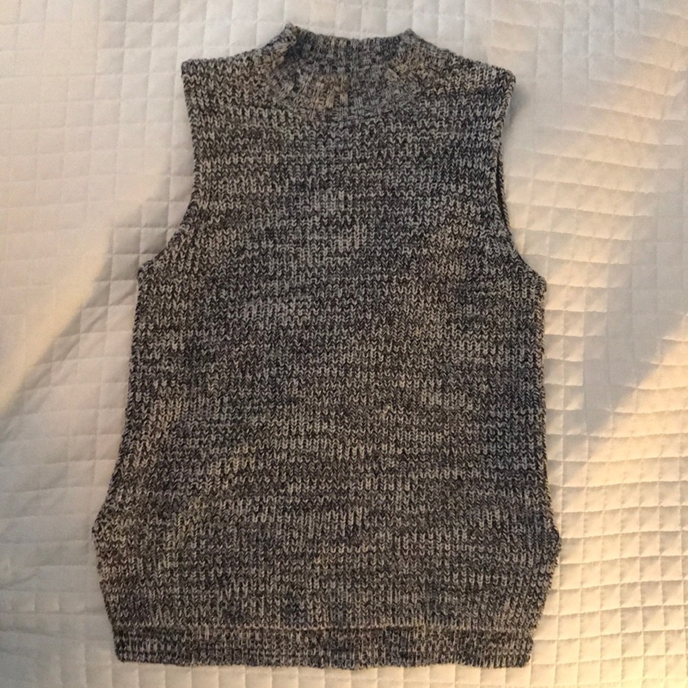 Lovely thick knit sweater vest. Gently used.